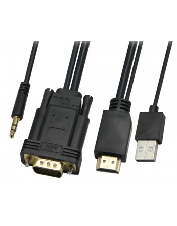Powertech Καλώδιο HDMI(M) -...