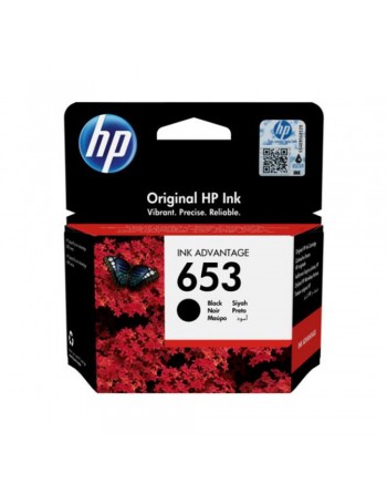 HP Μελάνι Inkjet No.653 Black