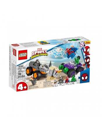 Lego Hulk vs. Rhino Truck...