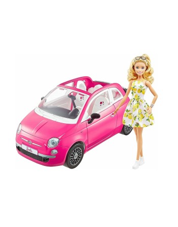 Mattel Barbie Fiat 500...