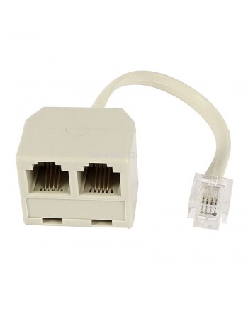 Powertech adapter 6p4c 1x...