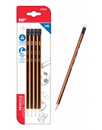 MP ξύλινο μολύβι με γόμα...