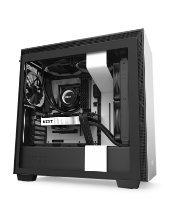 NZXT H710 WHITE- Tempered...